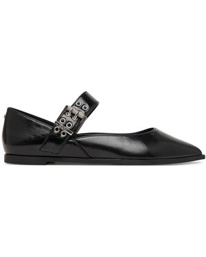 Buffalo Ballerinas Marly Riv 1621044 - Schwarz