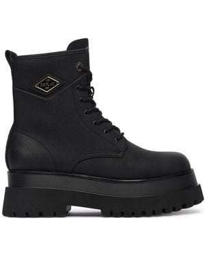 Replay Schnürstiefeletten Gwl72 .000.C000Ws - Schwarz