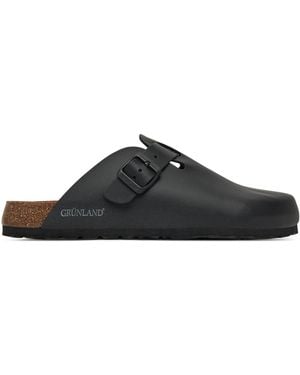Grünland Pantoletten Bobo Cb0732 - Schwarz