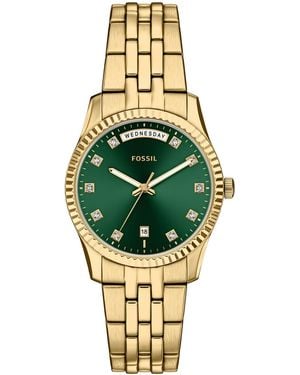 Fossil Uhr Scarlette Es5460 - Mettallic