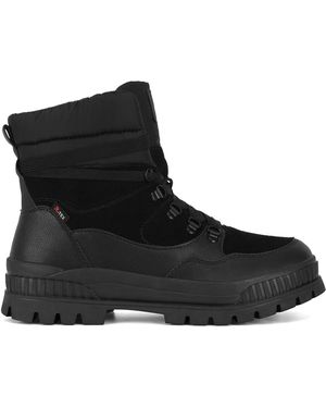 Rieker Revolution Lifestyle Schnürschuhe W2171-00 - Schwarz