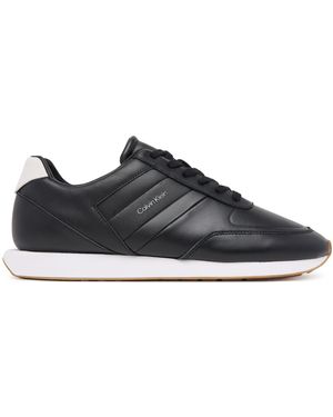 Calvin Klein Sneakers Retro Runner Lth Tape Ym0Ym01381 - Schwarz