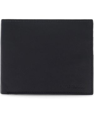 Gino Rossi Große Herren Geldbörse 3M1-001-Aw23 - Schwarz