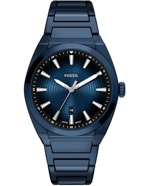 Fossil Uhr Everett Fs6169 - Blau