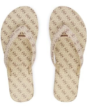 Guess Zehentrenner Fljcny Fal24 Creme - Natur