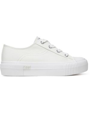 Lee Jeans Sneakers Aus Stoff Isla C Low 50251001.1Fg - Weiß