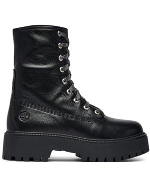 Timberland Schnürschuhe Tb0A5Sahw021 - Schwarz