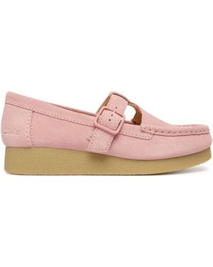 Clarks Halbschuhe Wallabeeevobar 26184614 - Pink