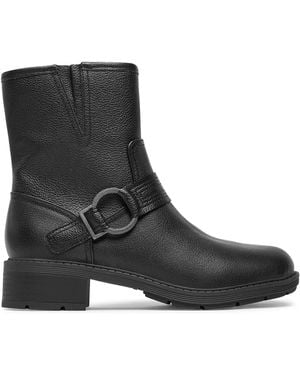 Clarks Stiefeletten Hearth Cross 261742344 - Schwarz