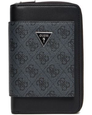 Guess Große Herren Geldbörse Smmilo P5401 - Schwarz