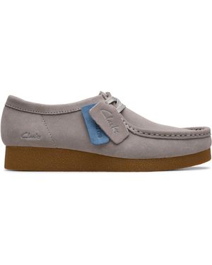 Clarks Halbschuhe Wallabeeevosh 26181477 - Grau