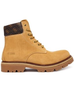 Guess Schnürstiefeletten Fmfsir Lea10 - Braun