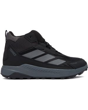 adidas Trekkingschuhe Terrex Anylander Mid Climaproof Junior Hiking Shoes Kj2663 - Blau