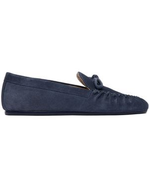 Stuart Weitzman Mokassins Britt Bow Sm414 - Blau
