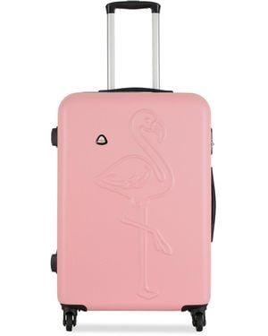Semi Line Mittlerer Koffer T5920-2 - Pink