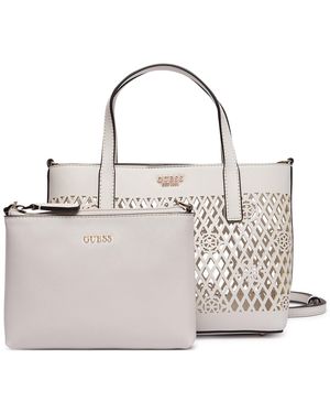 Guess Handtasche Letty Mini Hwpg99 11750 - Weiß