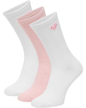 Roxy Lange Socken Ceo_As__14_W_Aw25 (3-Pack) - Weiß