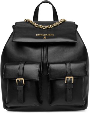 Patrizia Pepe Rucksack 2B0137/L113 - Schwarz
