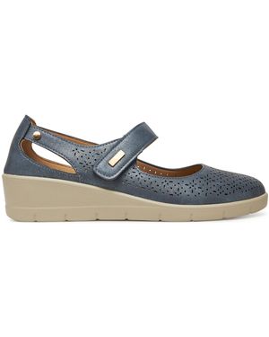 Clara Barson. Halbschuhe Wfa3588-1 - Blau