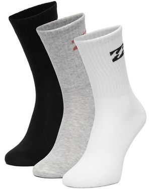 Billabong Lange Socken Ceo_Br_Billa_3060_W_Aw25 (3 Pack) - Schwarz