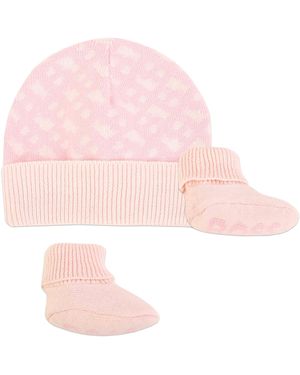 BOSS Set Mütze Und Socken J98423 - Pink