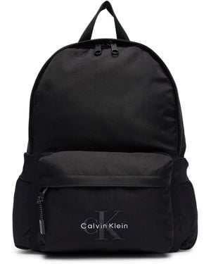 Calvin Klein Rucksack Solid Monologo Backpack Iu0Iu00731 - Schwarz