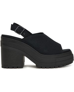 Converse Sandalen Chuck 70 De Luxe Heel Sandal Platform A12567C - Schwarz