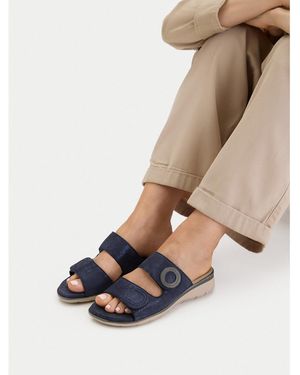 Go Soft Pantoletten Ceo-Wi16-Ines-08 - Blau