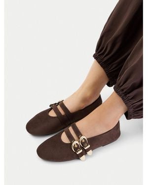 DeeZee Ballerinas Ceo-Hy82405-1 - Braun