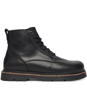 Birkenstock Schnürstiefeletten Highwood Lace Mid 1030756 - Schwarz