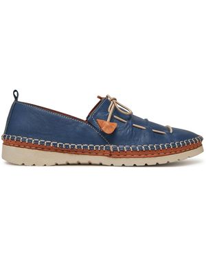 Manitu Halbschuhe 840089 - Blau