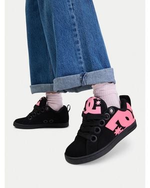 DC Shoes Sneakers Eo-Court Graffik Puff Dc04916003 - Blau