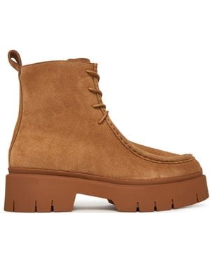 HUGO Schnürschuhe Kris 50552733 - Braun