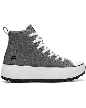 Fila Sneakers Aus Stoff Blockster F Ffw0505-80061 - Grau