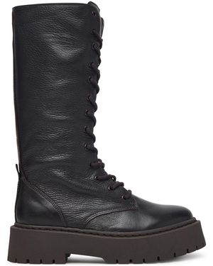 Steve Madden Schnürschuhe Vroom 11001204 - Schwarz