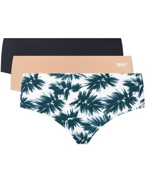 DKNY 3Er-Set Klassische Damenslips Dk5028Bp3 - Blau
