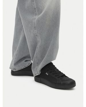 Juicy Couture Sneakers Aus Stoff Vsju001 - Schwarz