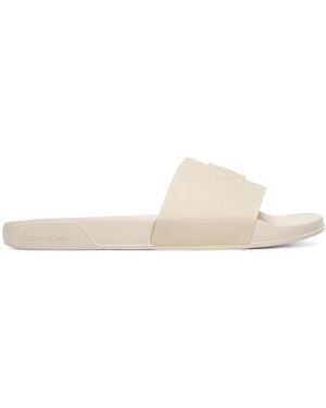 Calvin Klein Pantoletten Ess Slide Tpu Hw0Hw02959 - Natur