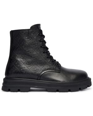 Guess Schnürschuhe Fmfgad Lel10 - Schwarz