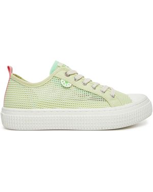 Roxy Sneakers Aus Stoff V12-908 - Grün