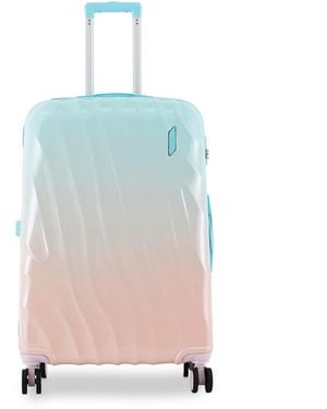 Semi Line Großer Koffer T5649-3 - Blau