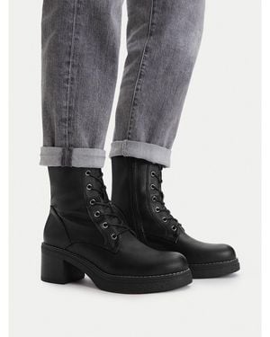Clara Barson. Schnürschuhe Ceo-Ws6570-02 - Schwarz