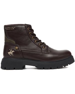 Beverly Hills Polo Club Schnürschuhe Ceo-V5-10703 - Braun