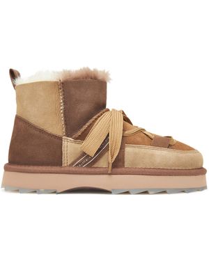 EMU Schneeschuhe Blurred Micro Patchwork W13195 - Braun
