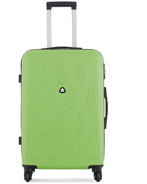 Semi Line Großer Koffer T5949-3 - Grün