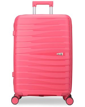 Semi Line Mittlerer Koffer T5909-3 - Pink