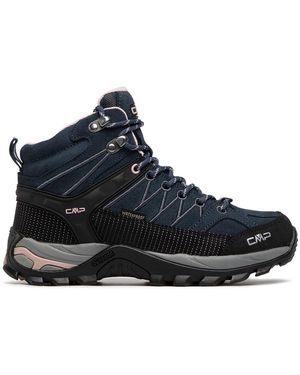 CMP Trekkingschuhe Rigel Mid Wmn Trekking Shoe Wp 3Q12946 - Blau