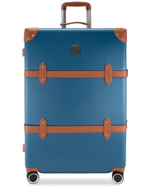 Semi Line Großer Koffer T5672-4 - Blau