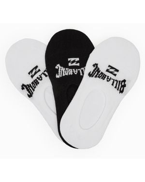 Billabong Sneakersocken As__06S_Ss25 (3-Pack) - Schwarz