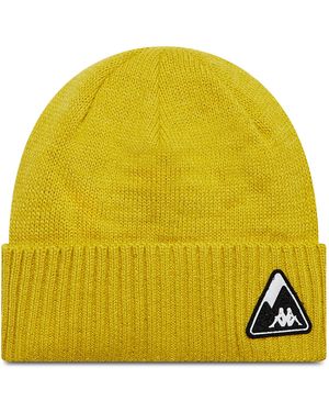 Kappa Mütze 310079 Grün - Gelb